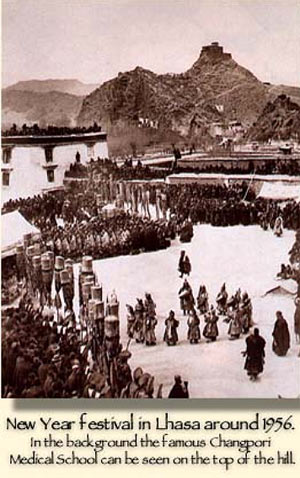 New Year festival Lhasa