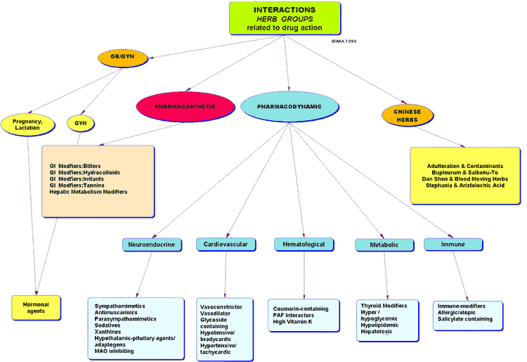 Herb/Drug Interaction Chart, presented by Jerry Cott