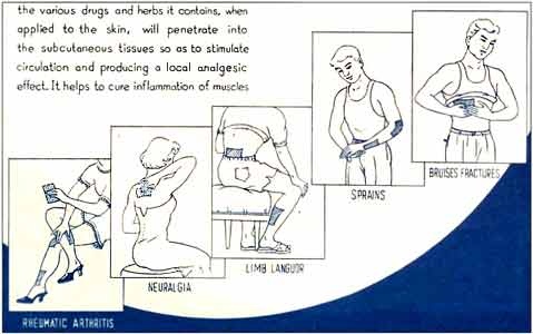 Plaster instructional insert