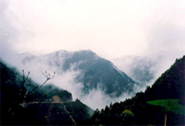 Smoky mountains of Hangzhou
